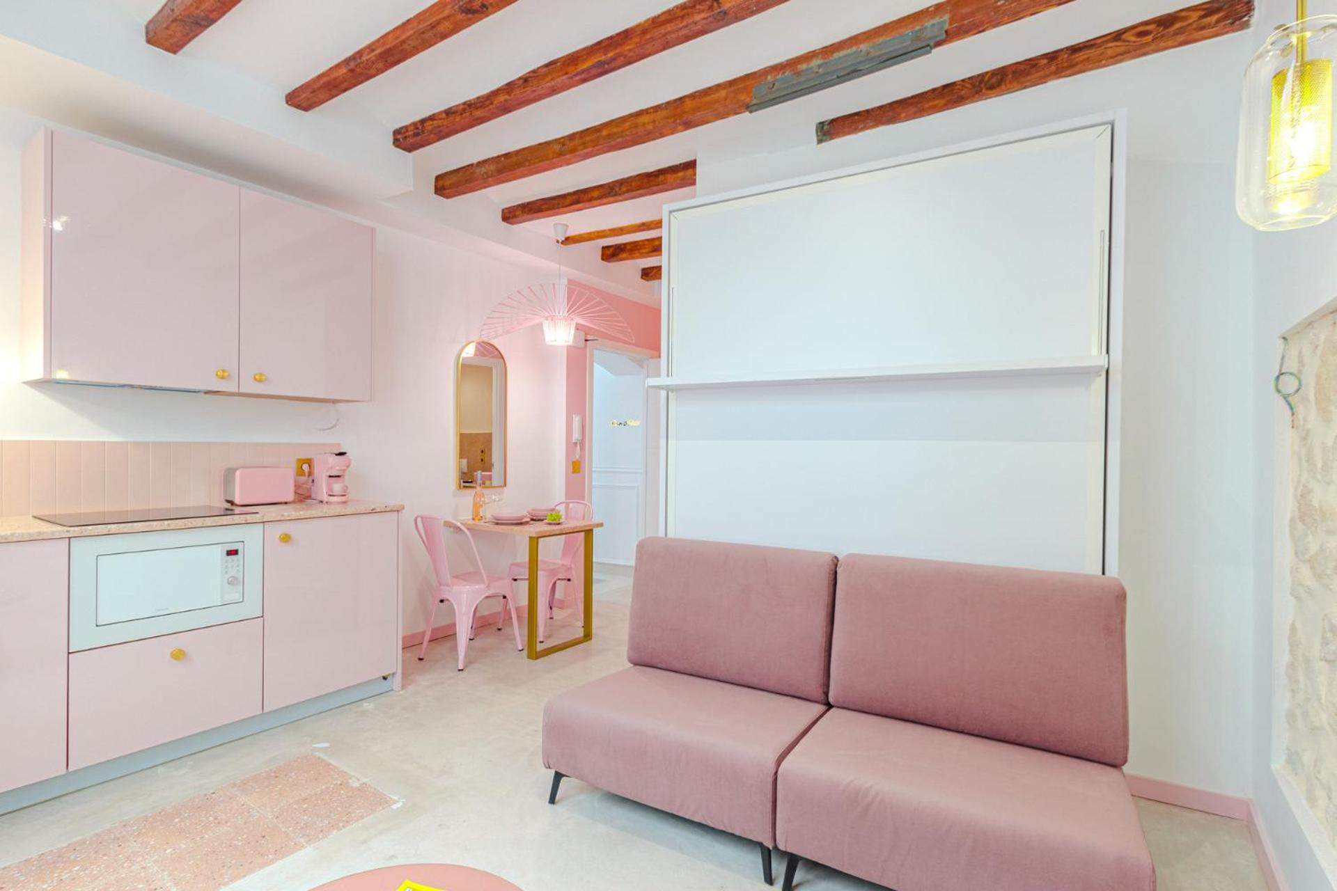 Glamorous Pink Studio In City Center Alicante Zewnętrze zdjęcie