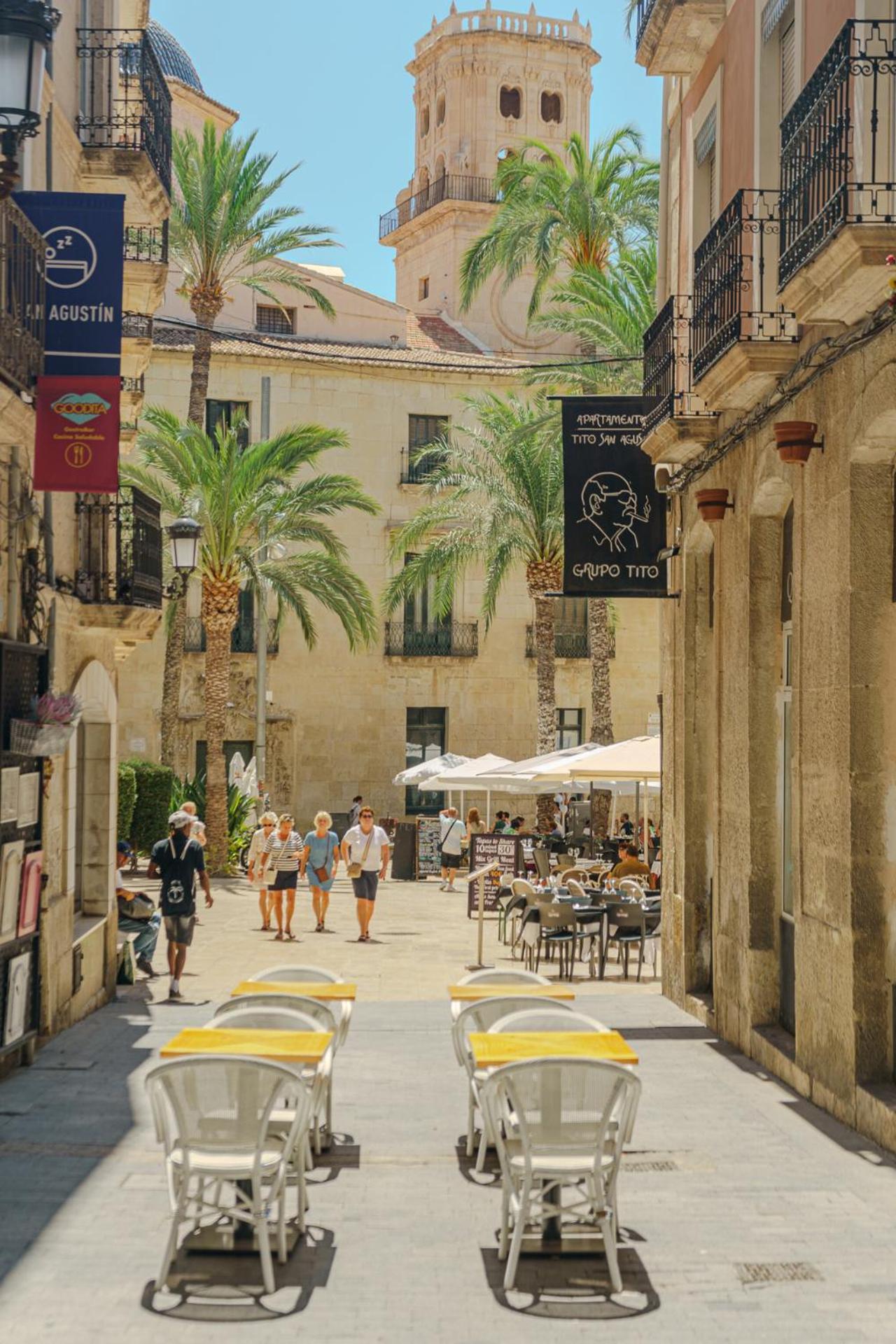 Glamorous Pink Studio In City Center Alicante Zewnętrze zdjęcie