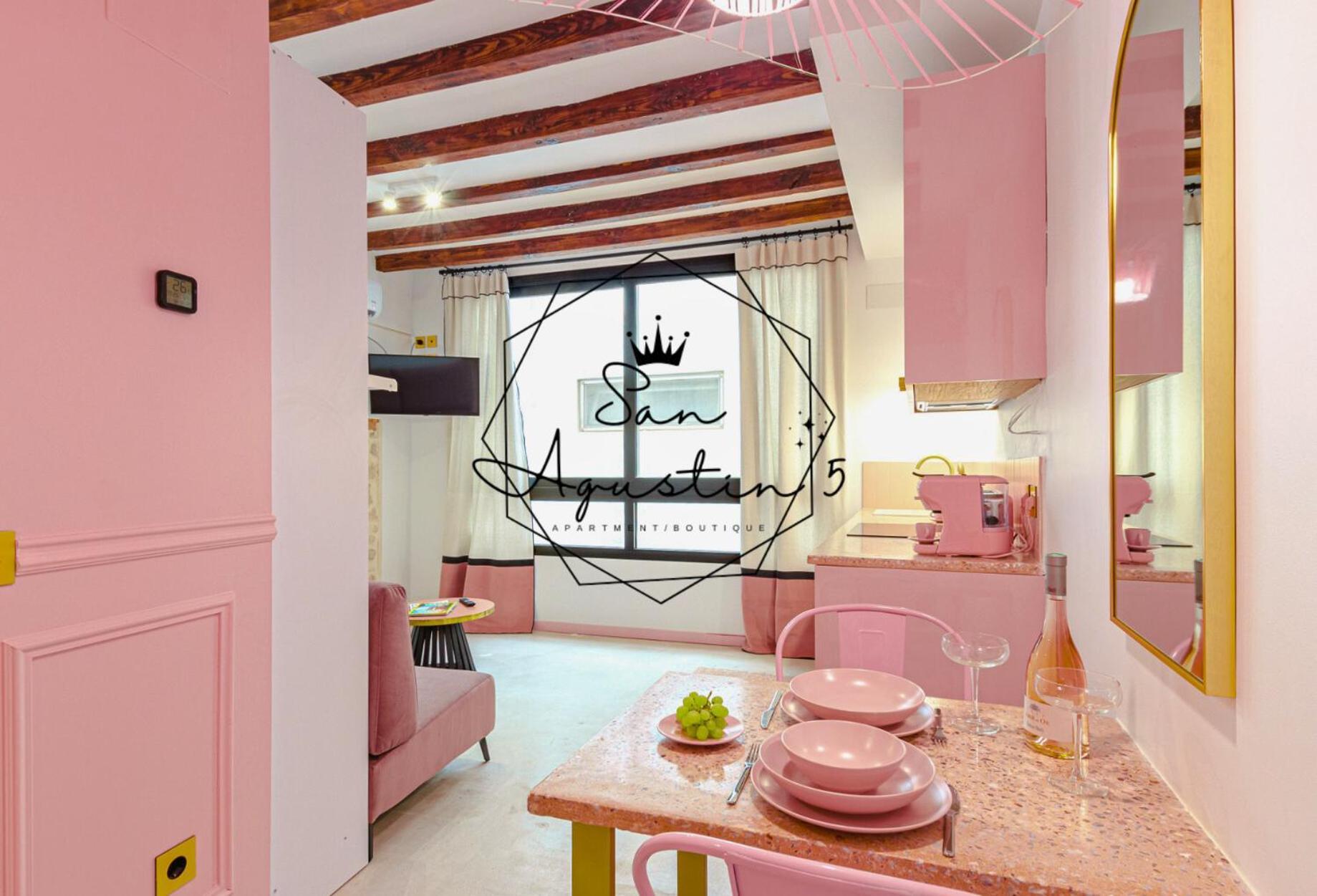 Glamorous Pink Studio In City Center Alicante Zewnętrze zdjęcie